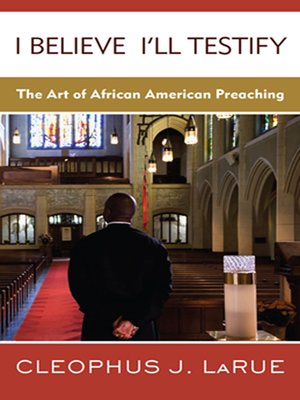 cover image of I Believe I'll Testify
